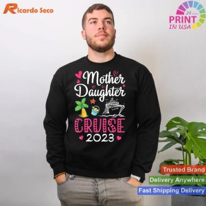 Mother-Daughter Cruise Trip 2023 Ship Travelling T-shirt
