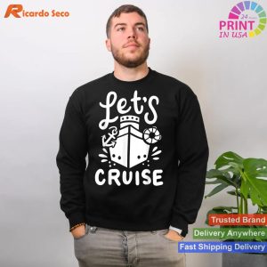 Nautical Adventures Cruise Boating Sailing T-shirt