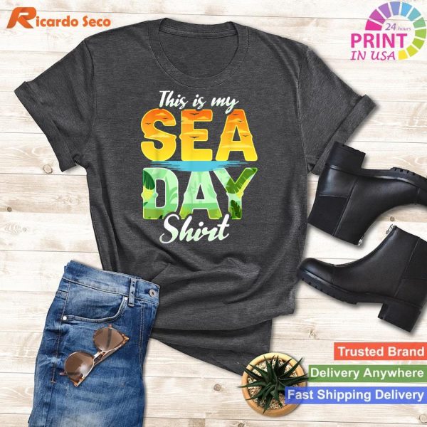 Nautical Vibes Sea Day Shirt for Cruise Family Matching