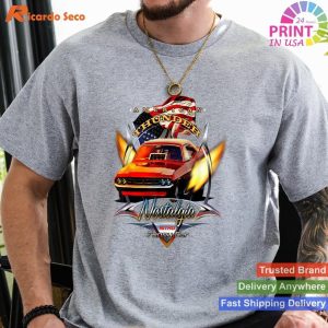 Nostalgia Funny Car American Drag Racing T-shirt