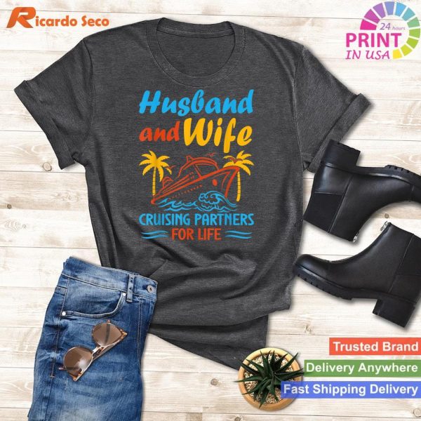 Partners for Life Couple Cruise T-shirt
