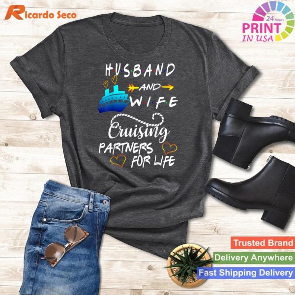 Perfect Match Husband-Wife Cruise Matching Partners T-shirt