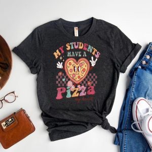 Pizza-My-Heart A Teacher is Valentine is Day Tribute Tee