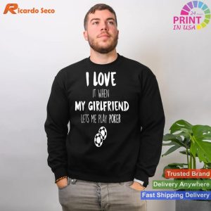Relationship Win Poker-Approved Tee for Boyfriends