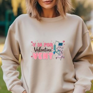 Respiratory Therapist Valentine V Is For Vent Special Tee