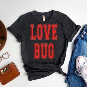 Retro Love Bug A Classic Style Valentine is Day Tee