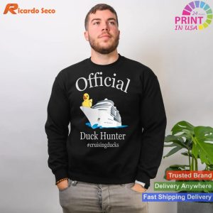 Rubber Duck Hunt Official Duck Hunter #cruisingducks T-shirt