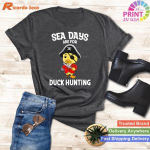Sea Adventures Duck Hunting on Rubber Duck Cruise T-shirt