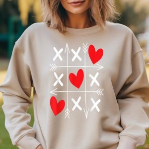 Simply Lovely Cute Valentine is Day Heart Tee