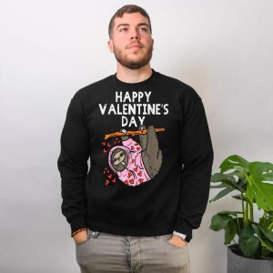 Sloth Hearts A Cute and Lazy Animal Lover is Valentine