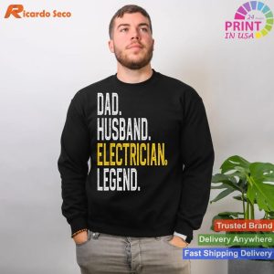 Special Electrician T-Shirt A Professional Look for Dads and Husbands