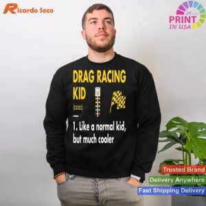 Sport Kid Definition Drag Racing T-shirt