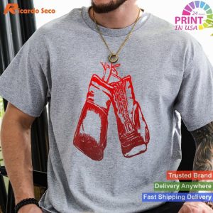 Sporty Elegance Boxing Apparel - Stand Out in This Boxer Boxing T-shirt