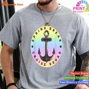 Spring Break Vibes Cruise Squad Matching Vacation T-shirt