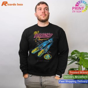 Star Wars Pod Racing Champion Neon Space Racer T-shirt