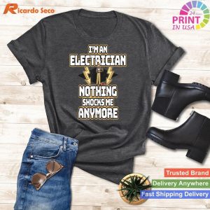 Stylish Electrician T-Shirt Perfect for Work