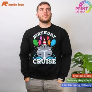 Vintage Birthday Cruise Gift T-shirt