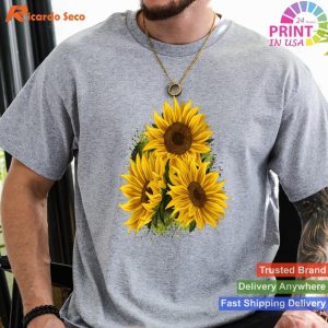Yellow Sunflower Floral Watercolor Positivity - Classic and Elegant