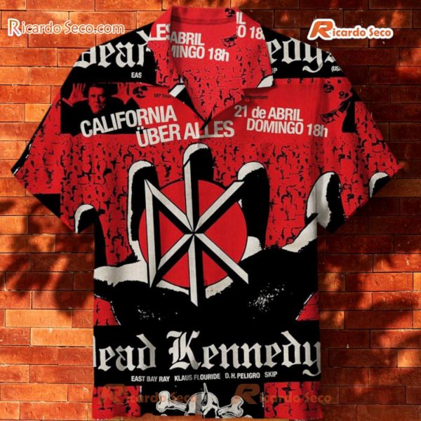 Dead Kennedys Retro Hawaiian Shirt