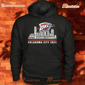 Oklahoma City Thunder Players 2024 Shirt b
