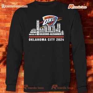 Oklahoma City Thunder Players 2024 Shirt c