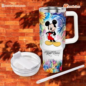Sorry If I am Mickey MouseI'm In My Terrible Right Now Customized 40oz Tumbler With Handle a