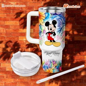 Sorry If I am Mickey MouseI'm In My Terrible Right Now Customized 40oz Tumbler With Handle b