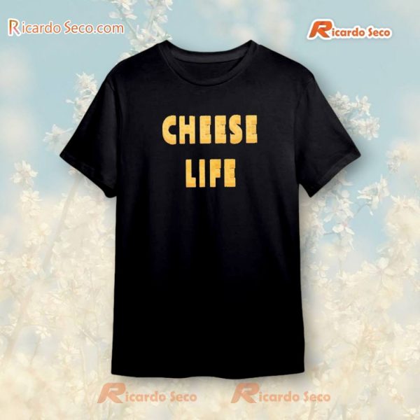 Cheese Life Yellow Logo T-Shirt