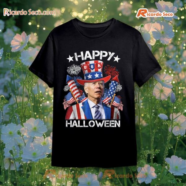 Joe Biden Happy Halloween Confused 4Th Of July T-Shirt T-Shirt, Hoodie