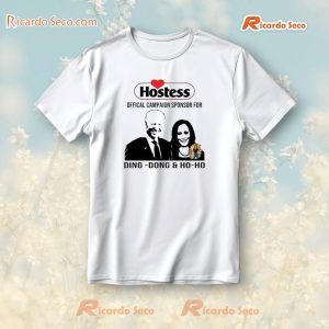 Joe Biden Hostess Offical Campaign Sponsor For Ding-dong & Ho-ho T-shirt, V-neck a