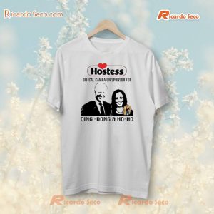Joe Biden Hostess Offical Campaign Sponsor For Ding-dong & Ho-ho T-shirt, V-neck b