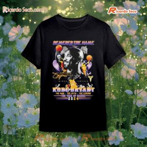 Kobe Bryant The Man The Myth The Legend The Year Of Mamba 2024 Remember The Name T-Shirt b