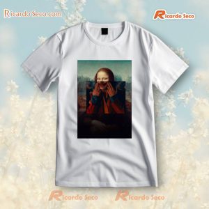 Mona Lisa Joker Smile Art Metal T-Shirt a